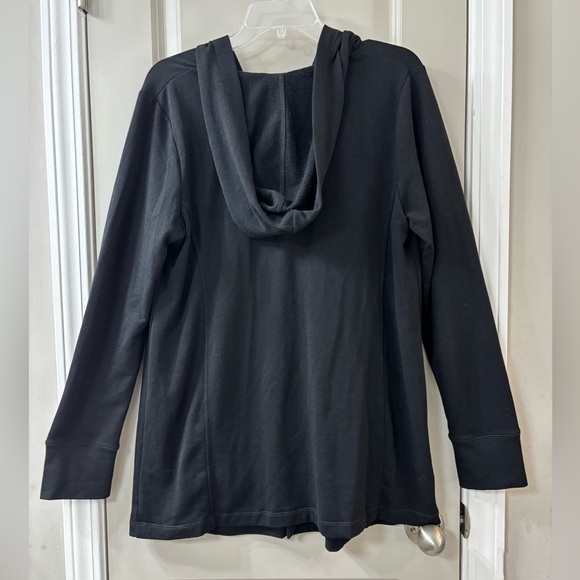 Cuddl Duds Black Comfortwear Hoodie - Picture 3 of 4